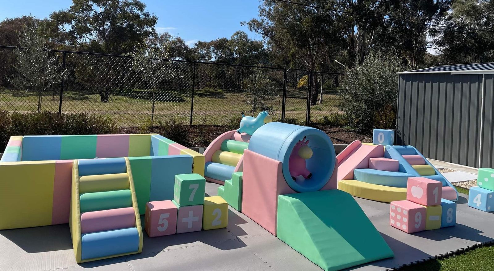 Pastel Soft Play + Castles